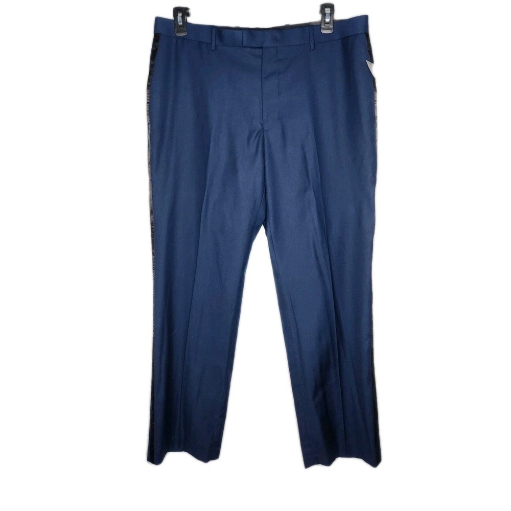 INC International Concepts London Regular Fit Dress Pants Stripe 36W x 30L‎  NWT